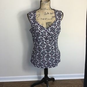 White House Black Market Sleeveless Blouse